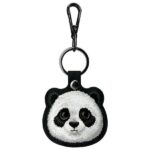 Nimmy 3in1 Set phone bag + wallet + locator case black Big Eyed Pet 2.0 Panda - imagine 4