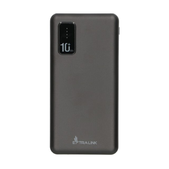 Extralink EPB-098B 10000mAh Black | Powerbank | Power bank, USB-C - imagine 5