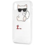 Karl Lagerfeld KLHCI61CFA iPhone Xr hardcase transparent Choupette Fun - imagine 3