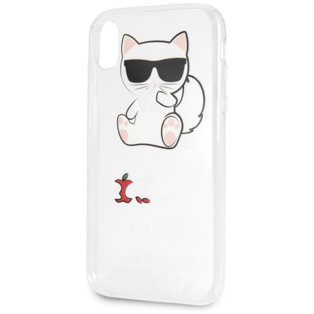 Karl Lagerfeld KLHCI61CFA iPhone Xr hardcase transparent Choupette Fun - imagine 3