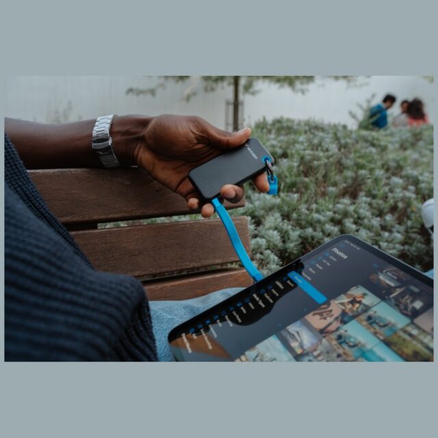 Verbatim Drive SSD 1TB - key ring with cable USB 3.2 gen.2 black-blue 32191 - imagine 6