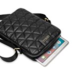 Guess Bag GUTB10QLBK 10" blackQuilted Tablet Bag - imagine 4