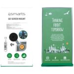 Magnetic mount 4smarts Screen Mount Qi2 Monitor Mount for smartphone grey - imagine 7