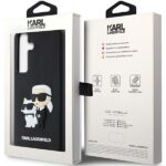 Karl Lagerfeld KLHCS24S3DRKCNK S24 S921 black hardcase 3D Rubber Karl&Choupette - imagine 8