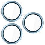Camera lens protection 3MK HARDY Lens Protection Pro for Apple iPhone 17 Pro / 17 Pro Max blue - imagine 3