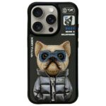 Nimmy case iPhone 15 Pro 6.1" black Cool&Cute 2.0 Dog