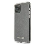Guess GUHCN58PCGLSI iPhone 11 Pro silver hard case Glitter - imagine 2