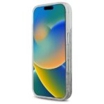 Karl Lagerfeld KLHMP16SLGCHSGH iPhone16 6.1" hardcase transparent Liquid Glitter Choupette Head Mags - imagine 5