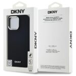 DKNY DKHMP14XPSCMCLK iPhone 14 Pro Max 6.7" black hardcase Plain Logo MagSafe - imagine 8