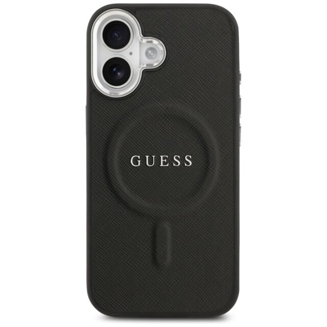 Guess Classic Logo MagSafe Case for iPhone 17 Black - imagine 3
