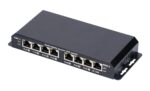 Extralink 8-7 PoE | PoE Switch | 7x 100Mb/s PoE, 1x Uplink RJ45, Power Supply 24V 2.5A - imagine 3