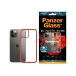 PanzerGlass ClearCase iPhone 12 Pro MaxMandarin Red AB