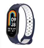 Beline Mi Band 10/9/8 design strap blue-white