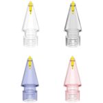 Stylus tips 4smarts Lucid for Apple Pencil 1st gen./2nd gen./USB-C/Pro 4pcs multicolor