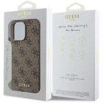 Guess GUHCP15XGF4GBR iPhone 15 Pro Max 6.7" brown hardcase 4G Charms Collection - imagine 8