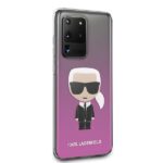 Karl Lagerfeld KLHCS69TRDFKPI S20 UltraG988  pink Karl Ikonik - imagine 5