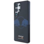 Case Red Bull Two Bulls Logo MagSafe for Samsung Galaxy S25 Ultra navy - imagine 2