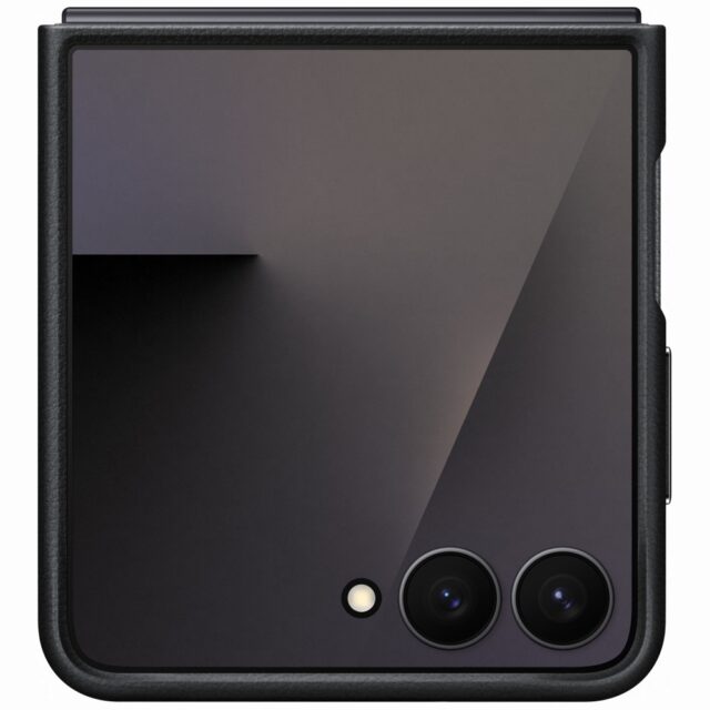 Case Samsung Kindsuit Case for Galaxy Z Flip7 black - imagine 2