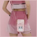 Nimmy phone bag pink Big Eyed Pet 2.0 Cat - imagine 8