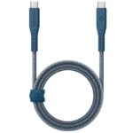 ENERGEA Flow USB-C to USB-C Cable 1.5m Blue 240W 5A PD Fast Charge