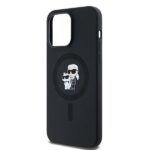 Karl Lagerfeld KLHMP14LSCMKCRHK iPhone 14 Pro 6.1" black hardcase Silicone Karl & Choupette Ma - imagine 6