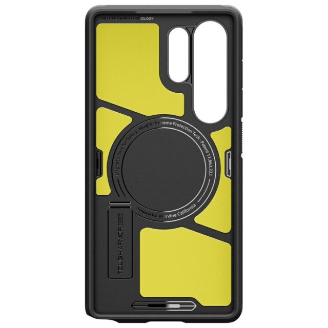 Spigen Tough Armor MagSafe Case for Samsung Galaxy S25 Ultra Black - imagine 3