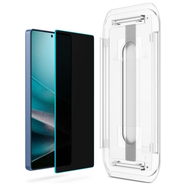 Spigen Glas.TR EZ FIT HD Privacy Glass for Samsung Galaxy S25 Ultra 2pcs - imagine 4