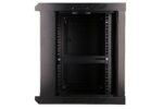 Extralink 9U 600x450 Black | Rackmount cabinet | wall mounted - imagine 6