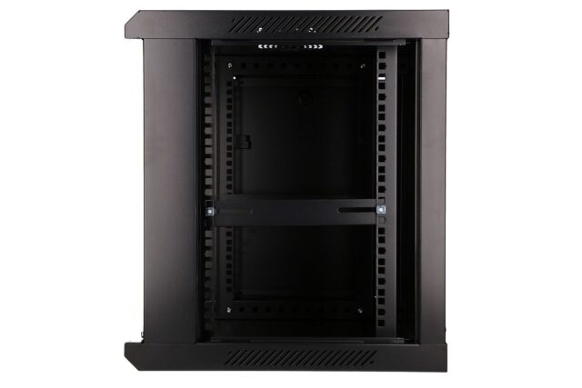 Extralink 9U 600x450 Black | Rackmount cabinet | wall mounted - imagine 6