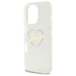Guess GUHCP16XHCHGSPT iPhone 16 Pro Max 6.9" transparent hardcase IML Heart - imagine 6