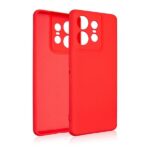 Beline Silicone Case Motorola Edge 50Pro red