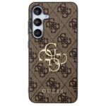 Guess GUHCS24S4GMGBR S24 S921 brown hardcase 4G Big Metal Logo - imagine 3