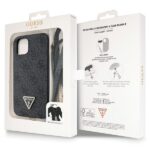 Guess GUHCP14SP4TDSCPK iPhone 14 / 15 / 13 6.1" black hardcase Crossbody 4G Metal Logo - imagine 9