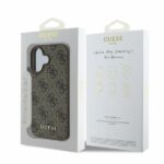 Guess GUHCP16SG4GFBR iPhone 16 6.1" brown hardcase 4G Classic - imagine 5