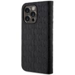 Karl Lagerfeld KLBKP14XSAKLHPK iPhone 14Pro Max 6.7" bookcase black Saffiano Monogram - imagine 2