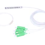 Extralink 1:4 PLC SC/APC | Splitter | 900um, 1,5m