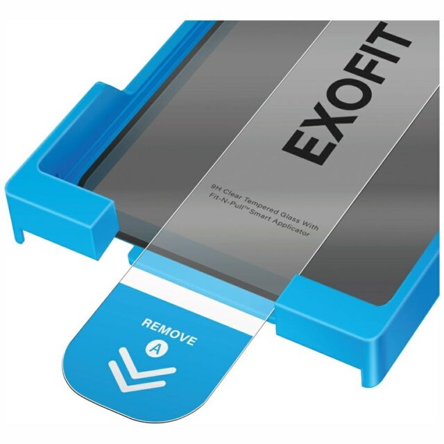 UNIQ Optix Exofit Privacy tempered glass for iPhone 17 Pro with applicator - imagine 5