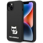 Karl Lagerfeld KLHCP14MSLCTBK iPhone 14 Plus / 15 Plus 6,7" hardcase black Silicone Choupette