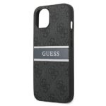 Guess GUHCP13M4GDGR iPhone 13 / 14 / 15 6,1" grey hardcase 4G Stripe - imagine 6