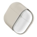UNIQ Lino Case AirPods Pro 2 gen Silicone beige - imagine 3