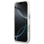 Case Guess Resin Flowers Glitter MagSafe for iPhone 17 Pro purple - imagine 5