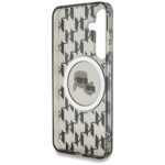 Case Karl Lagerfeld Button Karl & Choupette Heads On KL Pattern MagSafe for Samsung Galaxy - imagine 7