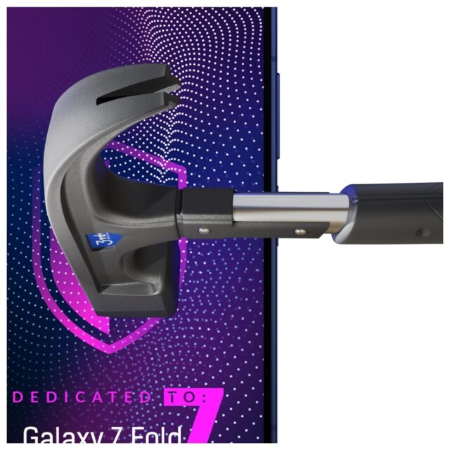 Folia antymikrobowa 3MK                   SilverProtection+ do Samsung Galaxy Z Fold 7 Folded Edition - imagine 2