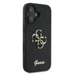 Guess GUHCP16MHG4SGK iPhone 16 Plus 6.7" black hardcase Fixed Glitter Big 4G - imagine 4