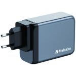 Verbatim GNC-200 GaN Charger 4 Port 200W USB A/C (EU/UK/US - imagine 3