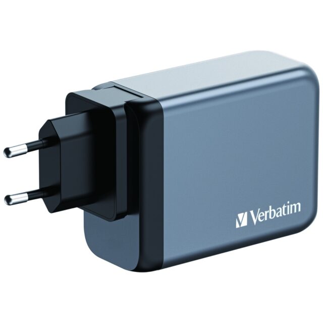 Verbatim GNC-200 GaN Charger 4 Port 200W USB A/C (EU/UK/US - imagine 3