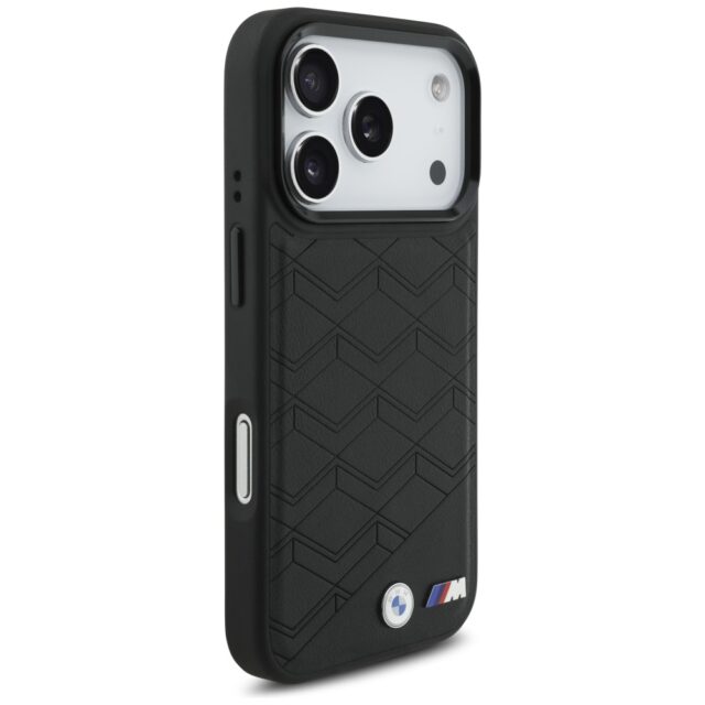 Case BMW M Shape Logo MagSafe for iPhone  17 Pro black - imagine 4