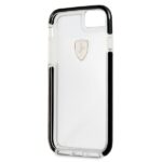 Ferrari Hardcase FEGLHCP7BK iPhone 7/8/SE 2020 / SE 2022 Shockproof transparent black - imagine 4