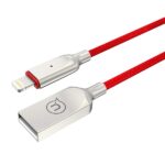 USAMS Power-off U-Sun Lightning Cable red 1.9m IPYSUSB203 (US-SJ170) - imagine 2
