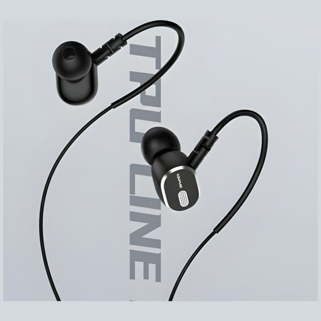 AWEI TC-6 USB stereo headphones-C black - imagine 5